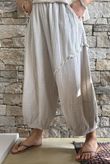 Tasha Cushion Cotton Driftwood Bloom Pant Stone